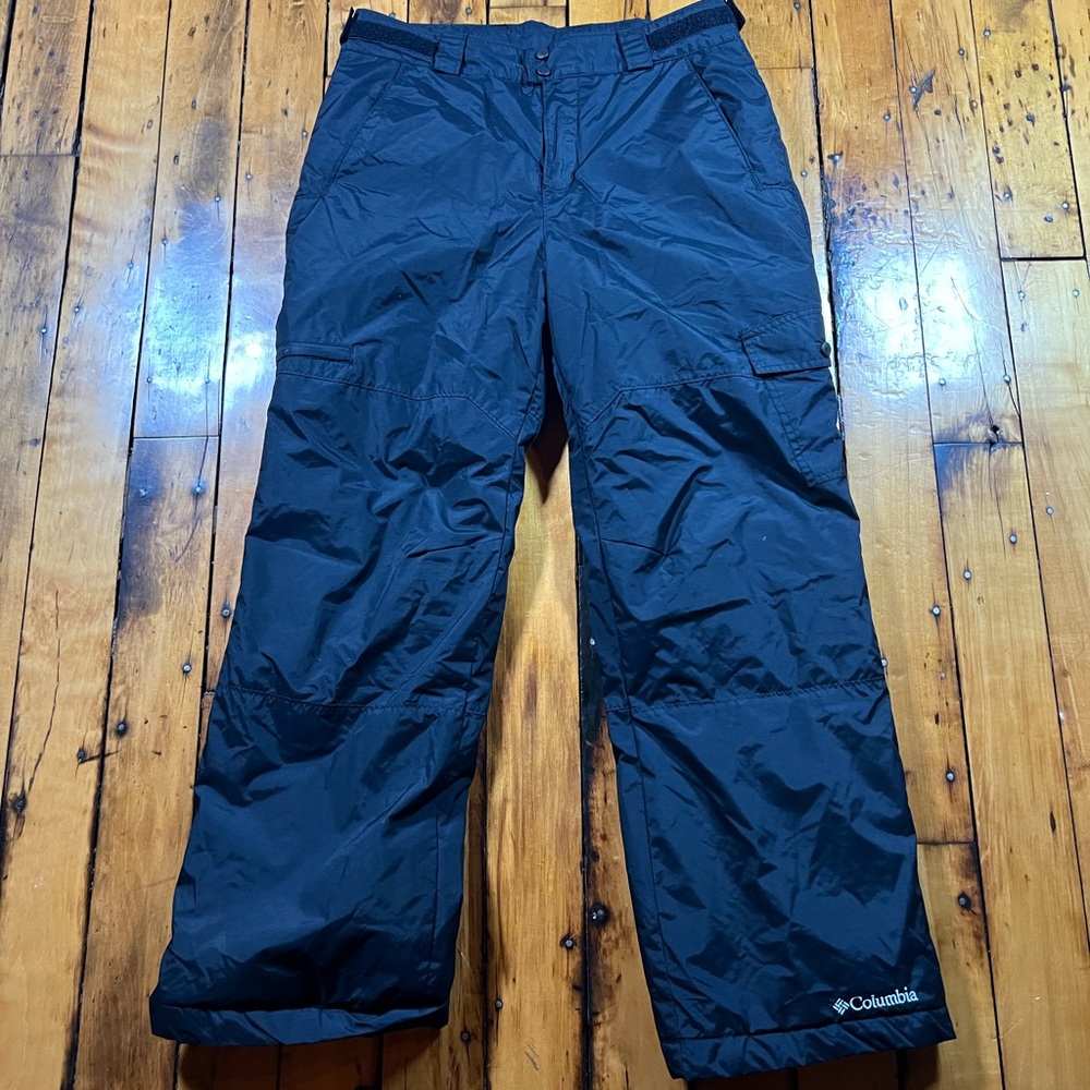 Columbia Men’s Medium (34x30) Ski Pants Insulated Snowboard Black Waterproof